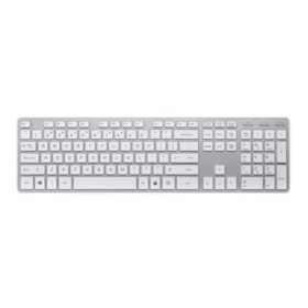 Teclado y Rat&oacute;n Inal&aacute;mbrico Ultrafino Silencioso Acr&iacute;lico Oficina Port&aacute;til