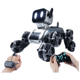 Perro Robot Inteligente Control Remoto Juguete El&eacute;ctrico Ni&ntilde;os Nueva Colecci&oacute;n