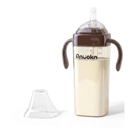 Taza de entrenamiento con pajilla y pico de pato para beb&eacute; de PPSU, a prueba de fugas y antigoteo