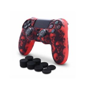 Funda de Silicona Antideslizante para Control con Grips de Joystick PS4