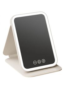Espejo Inteligente de Maquillaje con Luces LED Plegable 
