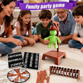 Juego de mesa de horca para aprendizaje de palabras en ingl&eacute;s