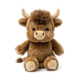 Peluche de vaca suave de juguete tipo mu&ntilde;eco