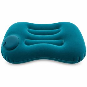 Almohada Inflable de Viaje Port&aacute;til para Camping con Soporte Lumbar