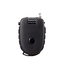 Candado Guaya de Seguridad con Clave para Casco de Moto