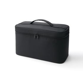 Morral Organizador Nailon MUJI Negro Gran Capacidad para Cosm&eacute;ticos y Viaje