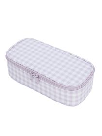 Bolsa organizadora de maquillaje port&aacute;til poli&eacute;ster reciclado