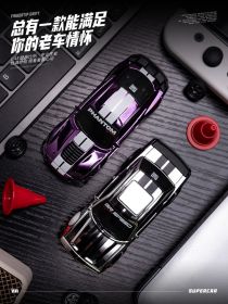 Coche teledirigido de deriva en miniatura, modelo de coche deportivo de escritorio, juguete de carreras para ni&ntilde;os