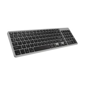 Combo Teclado y Mouse Inal&aacute;mbrico Ultrafino Silencioso Bluetooth Carga Ilimitada para Port&aacute;til