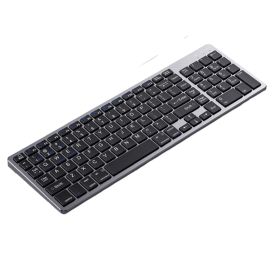 Teclado y Mouse Inal&aacute;mbrico Bluetooth Ultrafino Silencioso para Port&aacute;til y Oficina