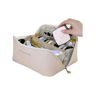 Morral de cosméticos grande impermeable organizador de maquillaje