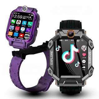 Reloj Inteligente para Niños y Adolescentes con Sincronización de Teléfono, 4G y Cámara