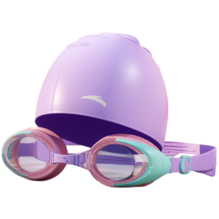 Conjunto Natación Niños Gorro y Gafas Entrenamiento