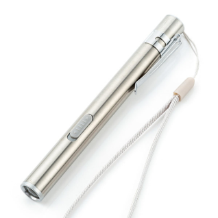 Linterna Médica USB Recargable para Examen Ocular, Pupilar y Otorrino - Pequeña y Familiar