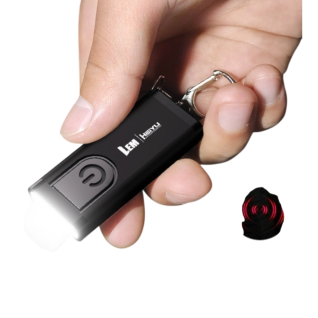 Linterna LED Recargable Llavero - Pequeña Portátil para Viajes y Trabajo | Luz Potente y Segura