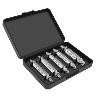 Extractor de Tornillos Rotos Greener - Set 6 Piezas Herramienta Universal para Cables Deslizantes y Desmontaje