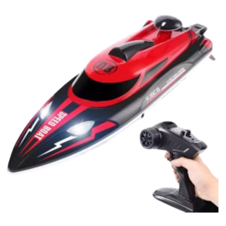 Lancha Rápida RC Impermeable Alta Velocidad - Barco a Control Remoto Juguete Niños