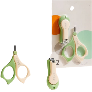 Kit de tijeras y cortaúñas para bebé