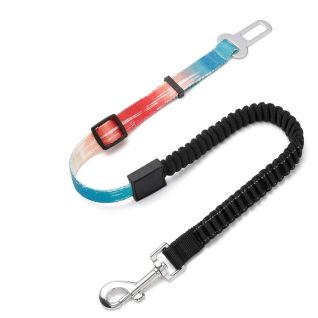 Correa De Seguridad Para Perros En Coche Ajustable