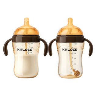 Biberón Antigases con Pitillo y Asas 300 ml