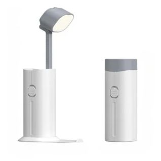 Lámpara de Mesa LED Portátil 2 en 1: Lectura, Estudio Primaria, Luz de Noche y Soporte para Celular - Ideal para Estudiantes