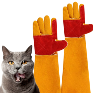 Guantes Antirrayones y Antináuseas para Gatos | Protección Mascotas y Dueños |