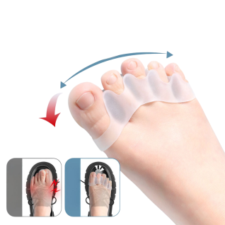 Ortesis Protector Dedos Pie Silicona - Corrector Juanete