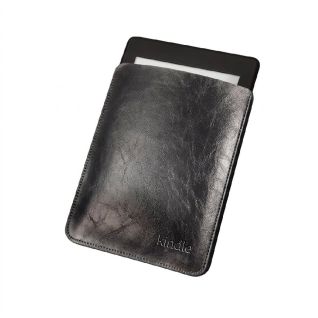 Estuche Funda Para Kindle Tipo Sobre En Cuero Sintetico Con Grabado