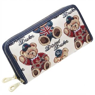 Cartera Larga con Estampado y Cremallera 