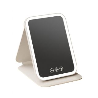 Espejo Inteligente de Maquillaje con Luces LED Plegable 