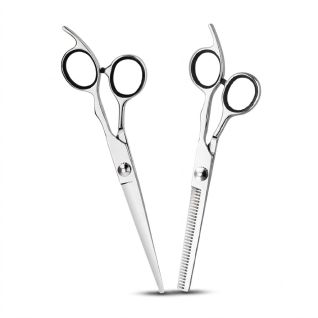 Set Tijeras Peluquería Profesional Acero Inoxidable