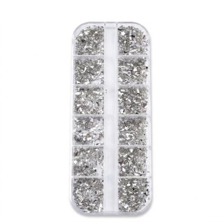 Decoración Uñas Diamantes y Lentejuelas