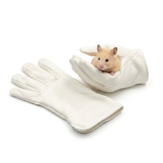 Guantes De Cuero Protectores Para Manipulación De Erizos Y Mascotas