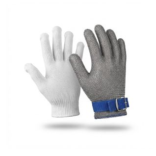 Guantes De Malla De Acero Inoxidable Antirresistencia Y Corte