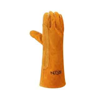 Guantes Protectores De Carnaza Para Manipulación De Animales