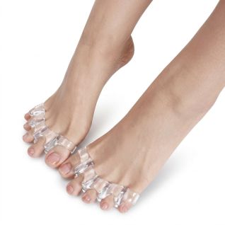 Separador De Dedos Para los Pies En Silicona