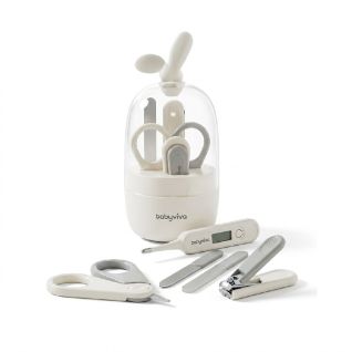 Kit cuidado uñas bebé tijeras cortaúñas lima