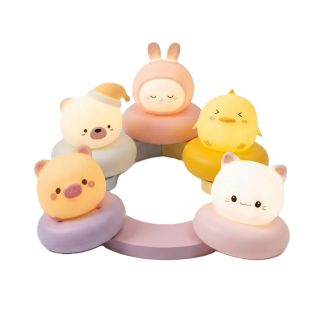 Lámpara De Noche Led Forma Animal Para Niños