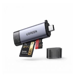Lector UGREEN USB-C 3.0 Tarjetas SD MicroSD Alta Velocidad