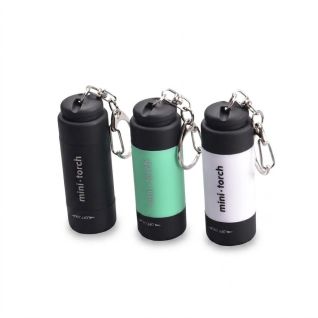 Linterna Led Mini Portátil Para Llavero - Varios Colores