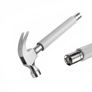 Martillo Carpintería Universal Acero Inoxidable 2 En 1 Uso Pesado