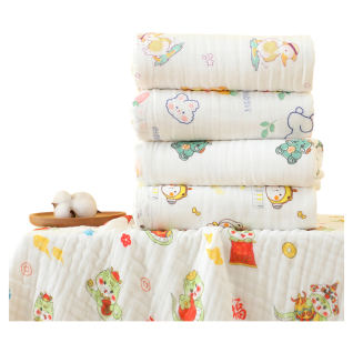 Toalla de baño algodón gasa suave para bebé