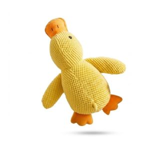 Peluche Sonoro Para Perros Pato Amarillo Juguete Mascotas