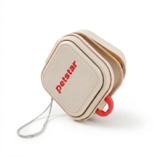 Petstar Comedero Doble Plegable Para Perros Y Gatos Portatil