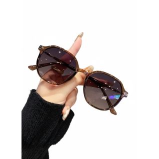 Gafas de Sol Mujer Octagonales - Protección UV, Estilo Vintage, Ideales para Rostros Pequeños