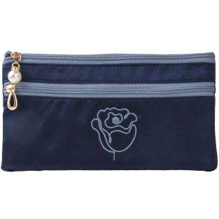 Bolso Cartera Delgado Largo Moda Rosas Carga Celular Mamá