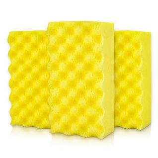 Esponja Alta Densidad Algodón Lavado Carro Grande Absorbente Limpieza Detallada