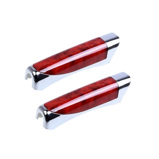 Funda Decorativa Freno Mano Coche Antideslizante Negra Roja