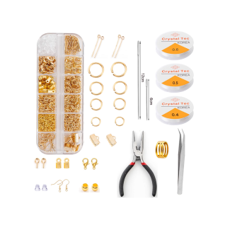 Kit Accesorios Joyería Artesanal Dijes Broches Oro