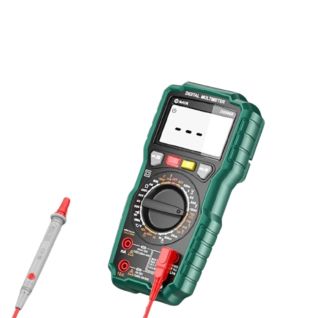Multímetro Digital Shida D05966 - Precisión Inteligente Anti-Quemaduras para Electricistas - Medidor Universal Multifuncional